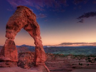 Обои природа, каньон, сша, юта, арка, национальный парк арки, штат юта, moab, delicate arch, nature, canyon, usa, utah, arch, arches national park разрешение 2560x1600 Загрузить