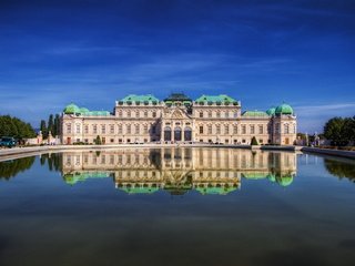 Обои замок, австрия, дворец, вена, бельведер, miroslav petrasko, castle, austria, palace, vienna, belvedere разрешение 1920x1277 Загрузить