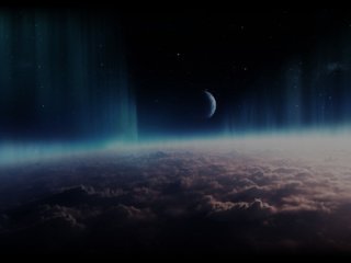 Обои облака, земля, космос, галактика, космическая, вселеная, clouds, earth, space, galaxy, universe разрешение 1920x1080 Загрузить