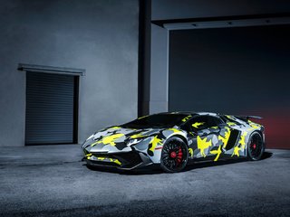 Обои гараж, ламборгини, авентадор, lp-750-4, garage, lamborghini, aventador разрешение 2048x1367 Загрузить