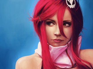 Обои арт, аниме, yoko littner, gевочка, tengen toppa gurren lagann., art, anime, girl разрешение 1920x1200 Загрузить