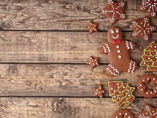 Обои новый год, пряник, рождество, merry, сладкое, печенье, выпечка, глазурь, xmas, декорация, елочная, new year, gingerbread, christmas, sweet, cookies, cakes, glaze, decoration разрешение 5616x3745 Загрузить