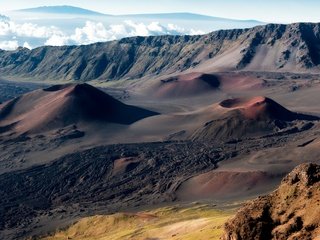 Обои сша, вулкан, гавайи, мауи, халеакала, вулкан халеакала, usa, the volcano, hawaii, maui, haleakala разрешение 3823x2616 Загрузить