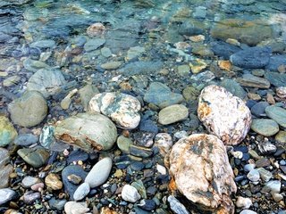 Обои вода, камни, берег, новая зеландия, water, stones, shore, new zealand разрешение 5472x3078 Загрузить