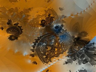 Обои абстракция, цвет, форма, фрактал, abstraction, color, form, fractal разрешение 2560x1600 Загрузить