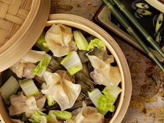 Обои бамбук, китай, равиоли, bamboo, china, ravioli разрешение 1920x1080 Загрузить