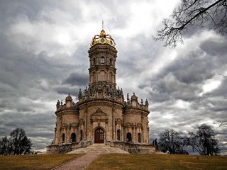 Обои россия, церковь, храм знамения богородицы, дубровицы, russia, church, temple of the sign of the virgin, dubrovitsy разрешение 3072x2127 Загрузить