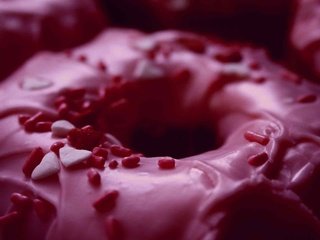 Обои сладкое, пончик, выпечка, десерт, глазурь, крупным планом, sweet, donut, cakes, dessert, glaze, closeup разрешение 1920x1200 Загрузить