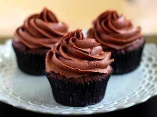 Обои шоколад, сладкое, десерт, кексы, крем, chocolate, sweet, dessert, cupcakes, cream разрешение 2784x1856 Загрузить