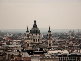 Обои храм, собор, город, венгрия, будапешт, базилика святого стефана, temple, cathedral, the city, hungary, budapest, st. stephen's basilica разрешение 3840x2160 Загрузить