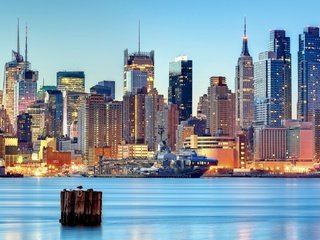 Обои сша, нью-йорк, нью-джерси, weehawken, usa, new york, new jersey разрешение 1920x1080 Загрузить