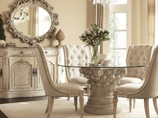 Обои стиль, интерьер, дизайн, комната, столовая, style, interior, design, room, dining room разрешение 1920x1080 Загрузить