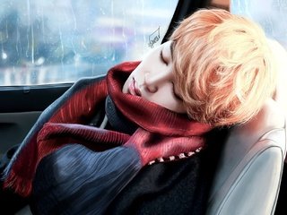 Обои арт, девушка, спит, авто, шарф, bts, park ji min, by xcollecx, bangtan boys, xcollecx, art, girl, sleeping, auto, scarf разрешение 2048x1344 Загрузить