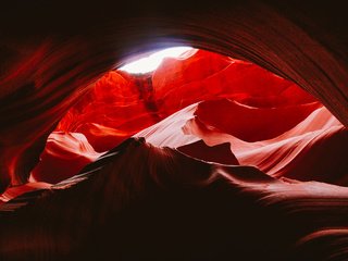 Обои скалы, каньон, каньон антилопы, штат аризона, rocks, canyon, antelope canyon, arizona разрешение 4000x2667 Загрузить