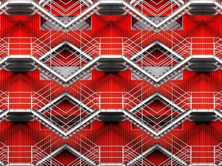 Обои ступеньки, стена, здание, лестницы, фасад, red labyrinth, alfon no, steps, wall, the building, stairs, facade разрешение 1920x1143 Загрузить