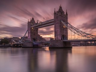 Обои ночь, лондон, тауэрский мост, night, london, tower bridge разрешение 2048x1262 Загрузить