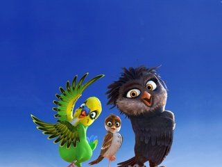 Обои мультфильм, трио в перьях, richard the stork, cartoon, a trio of feathers разрешение 2560x1600 Загрузить