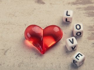 Обои сердечко, буквы, сердце, кубики, любовь, влюбленная, heart, letters, cubes, love разрешение 2880x1800 Загрузить