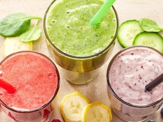 Обои малина, фрукты, ягоды, черника, банан, огурец, смузи, raspberry, fruit, berries, blueberries, banana, cucumber, smoothies разрешение 3840x2160 Загрузить