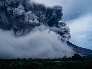 Обои извержение, вулкан, взрыв, the eruption, the volcano, the explosion разрешение 5818x3879 Загрузить