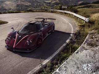 Обои дорога, поворот, автомобиль, zonda, пагани, pagani zonda, road, turn, car, pagani разрешение 4096x2304 Загрузить