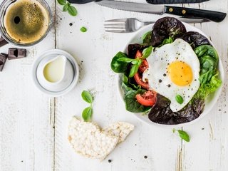 Обои кофе, завтрак, яичница, coffee, breakfast, scrambled eggs разрешение 5779x3853 Загрузить