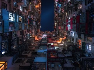 Обои дом, окна, гон-конг, house, windows, hong kong разрешение 2048x1358 Загрузить