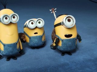 Обои мультфильм, миньоны, cartoon, minions разрешение 1920x1080 Загрузить