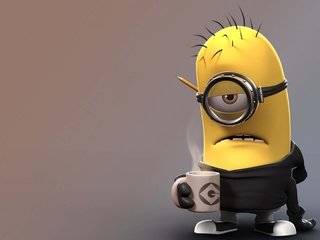 Обои мультфильм, миньоны, cartoon, minions разрешение 3840x2160 Загрузить