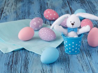 Обои весна, кролик, пасха, праздник, крашеные яйца, spring, rabbit, easter, holiday разрешение 5616x3744 Загрузить