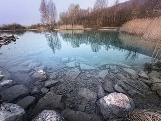 Обои озеро, природа, осень, lake, nature, autumn разрешение 3840x2160 Загрузить