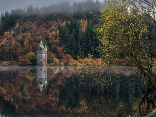 Обои озеро, природа, lake, nature разрешение 2048x1300 Загрузить