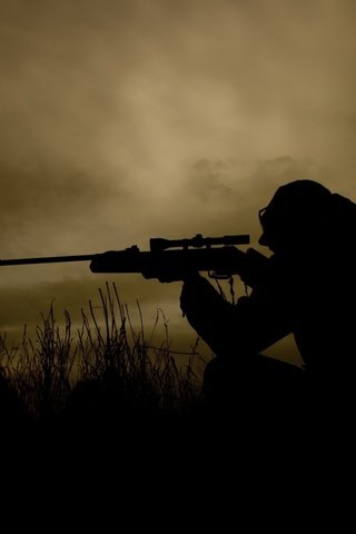 Обои оружие, сепия, снайпер, weapons, sepia, sniper разрешение 2560x1600 Загрузить