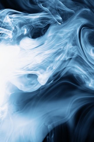 Обои синий, дым, белый, blue, smoke, white разрешение 2560x1600 Загрузить