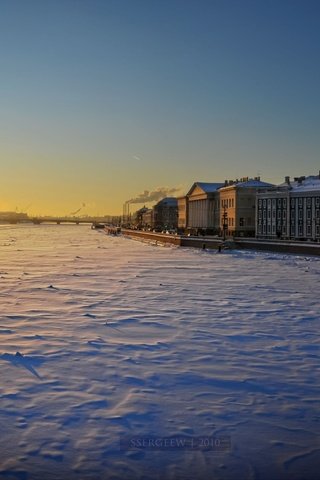 Обои зима, санкт-петербург, serg-sergeew, winter, saint petersburg разрешение 2560x1600 Загрузить