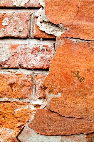 Обои стена, кирпич, яркость, wall, brick, brightness разрешение 1920x1080 Загрузить