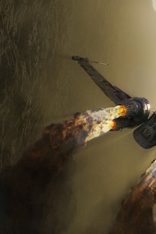 Обои скалы, корабль, огонь, ущелье, rocks, ship, fire, gorge разрешение 2400x1200 Загрузить