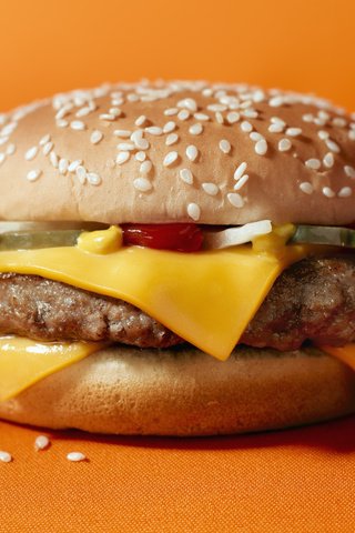 Обои гамбургер, лук, котлета, кетчуп, сыр, булки, огурец, hamburger, bow, patty, ketchup, cheese, bread, cucumber разрешение 3808x2856 Загрузить