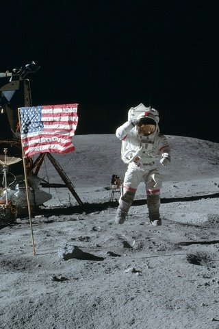 Обои космос, американец, обои, лунный модуль, луна, луноход, америка, прыжок, флаг, сша, космонавт, space, american, wallpaper, the lunar module, rover, the moon, america, jump, flag, usa, astronaut разрешение 2340x1856 Загрузить