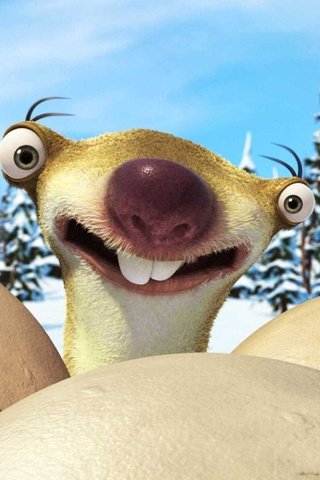 Обои мультфильм, ледниковый период, ленивец, cartoon, ice age, sloth разрешение 2814x1581 Загрузить