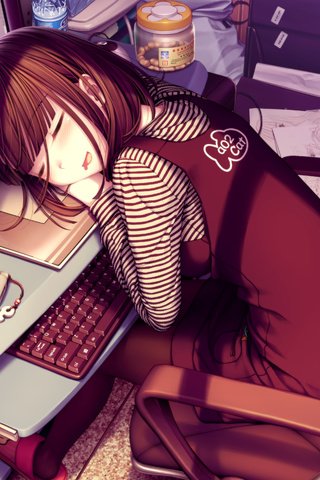 Обои музыка, сон, девочка, школьница, уроки плеер, music, sleep, girl, schoolgirl, lessons player разрешение 4175x2976 Загрузить