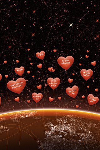 Обои надписи, земля, я тебя люблю, звезды, день влюбленных, планета, мир, любовь, сердечки, день валентина, материки, labels, earth, i love you, stars, planet, the world, love, hearts, valentine's day, continents разрешение 2560x1600 Загрузить
