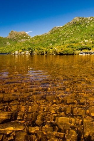 Обои вода, камни, дом, water, stones, house разрешение 2560x1600 Загрузить