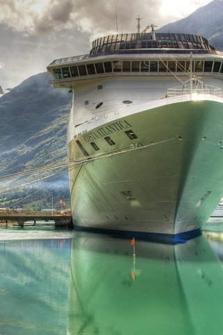 Обои причал, лайнер, hdr, costa atlantica, pier, liner разрешение 1920x1440 Загрузить