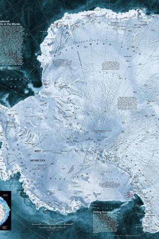 Обои стиль, карта, антарктика, карта антарктики, географическая карта, style, map, antarctica, map of antarctica разрешение 6000x3889 Загрузить