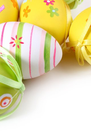 Обои узор, разноцветные, пасха, яйца, праздник, бантик, pattern, colorful, easter, eggs, holiday, bow разрешение 3888x2592 Загрузить