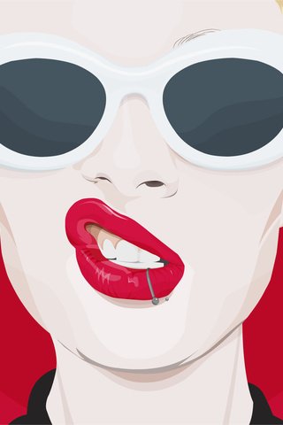 Обои вектор, очки, женщина, vector, glasses, woman разрешение 1920x1200 Загрузить