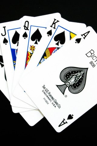 Обои покер, карты, масть, флеш-рояль, poker, card, the suit, a royal flush разрешение 1920x1200 Загрузить