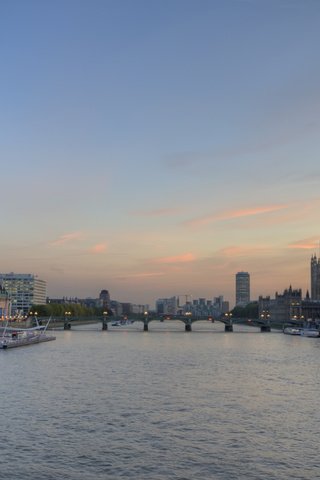 Обои вечер, лондон, темза, the evening, london, thames разрешение 2560x1600 Загрузить