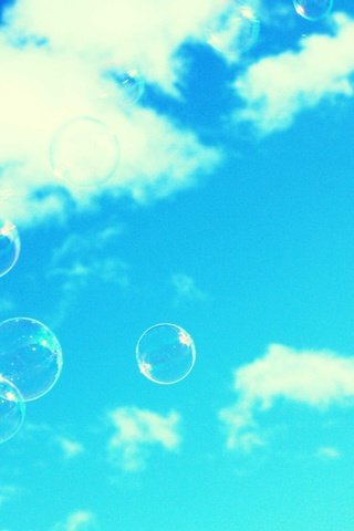 Обои небо, мыльные пузыри, фри, the sky, bubbles, free разрешение 4159x2712 Загрузить